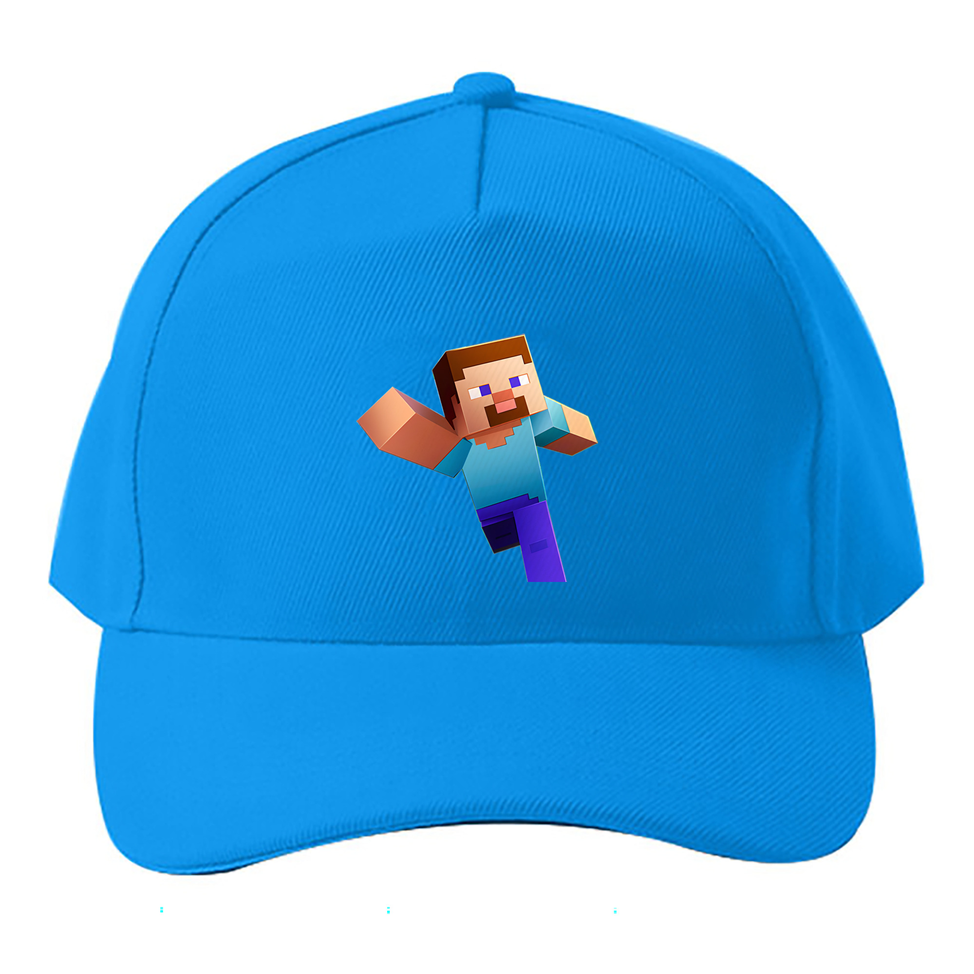 （画像用） マインクラフト ブロックの世界 Minecraft MC Block world ベースボールキャップ 綿100％ 男女兼用 帽子 スポーツ